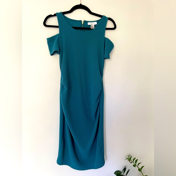 Cute teal Maternity dress - Picture 1 of 3